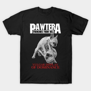 Pawtera // Frenchies from Hell Heavy Metal French Bulldog T-Shirt